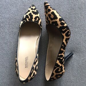 Michael Kors calf hair heels